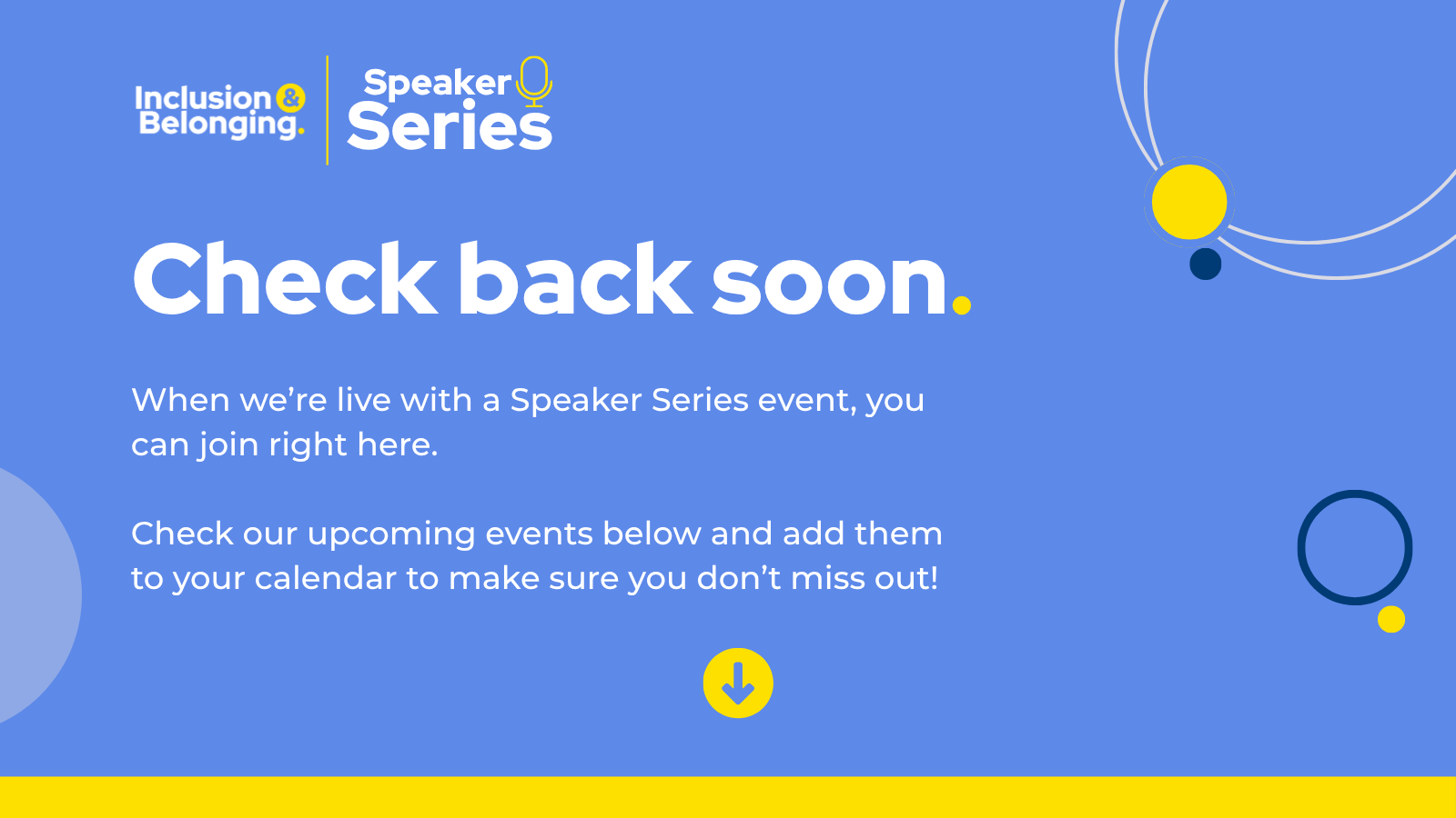 Check back soon